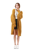 Lantern Sleeve Oversized Long Cardigan