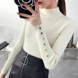 Exquisite Knitted Half Turtleneck