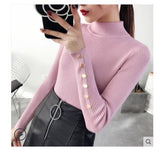 Exquisite Knitted Half Turtleneck