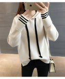 Patchwork Knitted Geometric Sweater