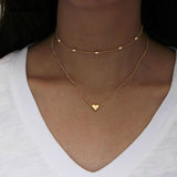 Golden Heart Necklace